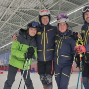 Coach Marcel met het MRD race team coach Marcel (helemaal rechts)