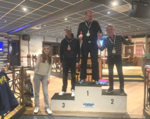 Het Bosch Rexroth podium MRD slalom ski clinic