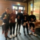 MRD-ers genieten van een welverdiend pilsje na de NSkiV Cup
