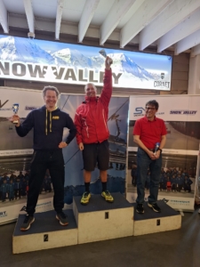 Skicup van Vlaanderen Snow Valley Podium met Rob Verhoeven
