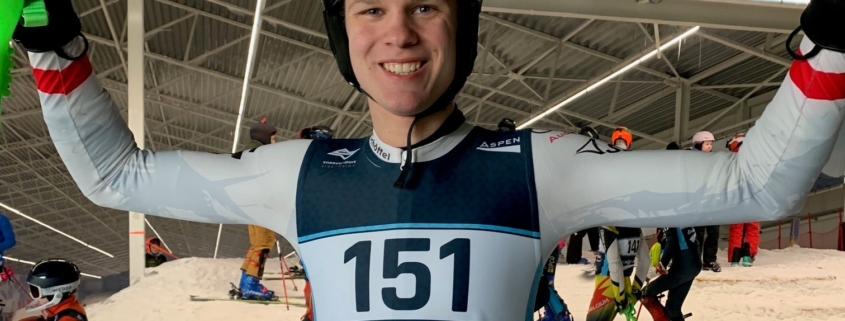 Mees 5e U21-H bij Skicup van Vlaanderen